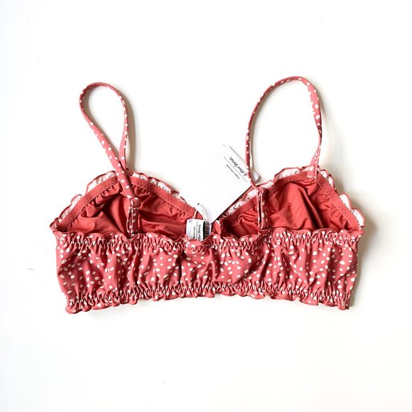 NWT & other stories pink ruffle trim dotted bikini - Picture 5 of 5